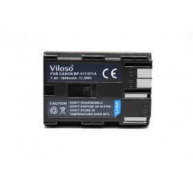 Viloso Battery for Canon BP-511 BP-511A